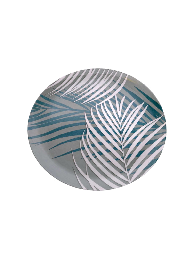 Platos Melaminal con diseño de hoja, Bowl de Melamina con diseño de hoja