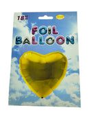 Heart shaped balloon 18"
