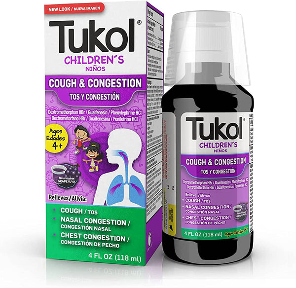 Tukol Childrens Cough Congestion 4oz