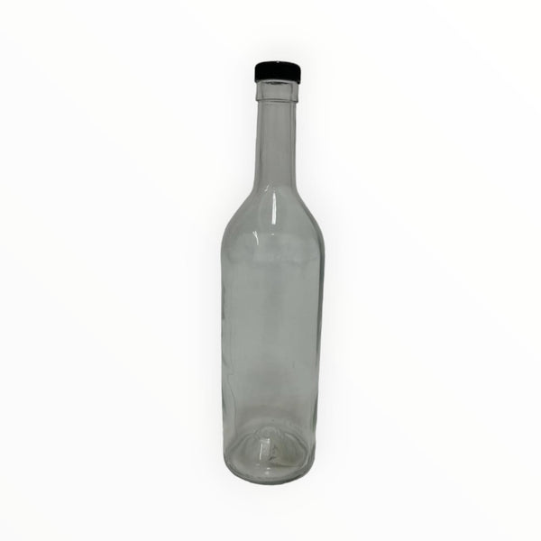 Botellas de Coquito (Fondo Redondo con Tapa de Rosca) 750ML