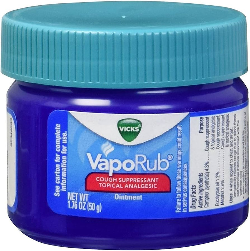 Vicks Vapo Rub Jar 1.76oz