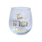 Souvenir de Puerto Rico- Printed Wine Glass Décor