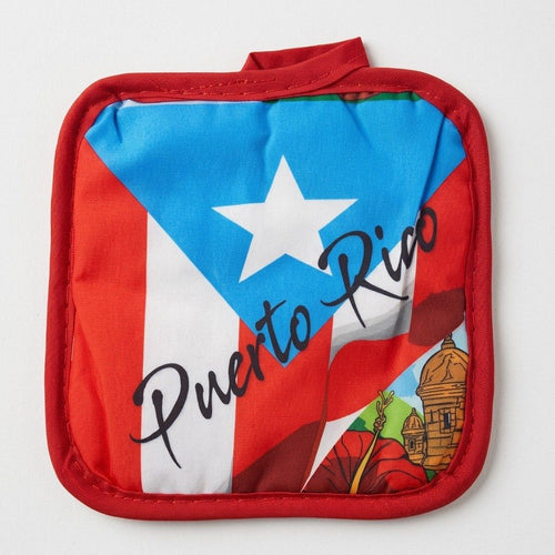 Souvenir de Puerto Rico - Agarradera de Cocina / Bandera
