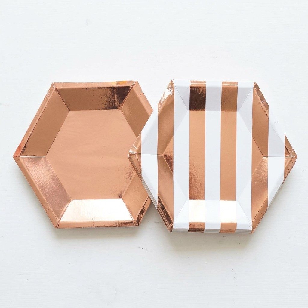 8pcs Paper Plates