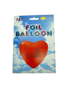 Heart shaped balloon 18"