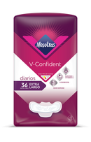 Nosotras V-Confident / EXTRA LONG DAILY PADS (36 Pads)
