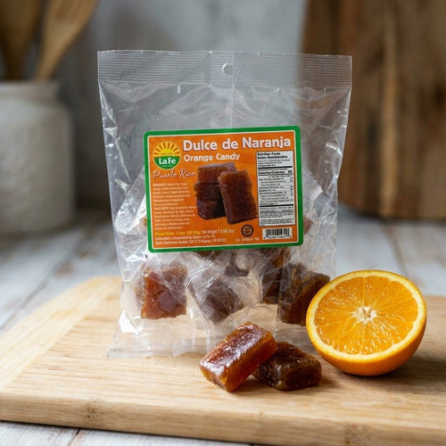 Dulces La Fe - Dulce De Naranja 5oz (Orange Candy)