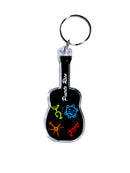 Souvenir de Puerto Rico | Llavero Plástico- Diseño de Guitarra