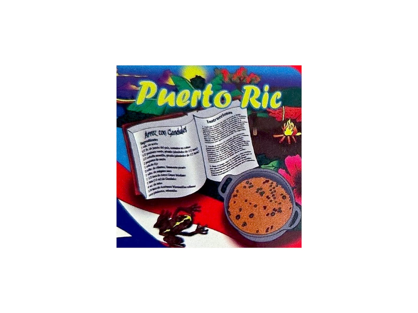 Souvenir de Puerto Rico- Acesorios de Cocina (variedad de estilos)