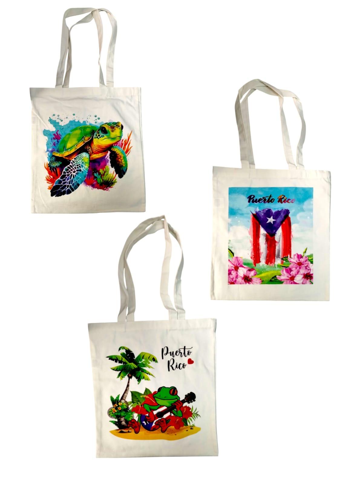 Souvenirs - Tote Bag de Puerto Rico (Canvas Bag)