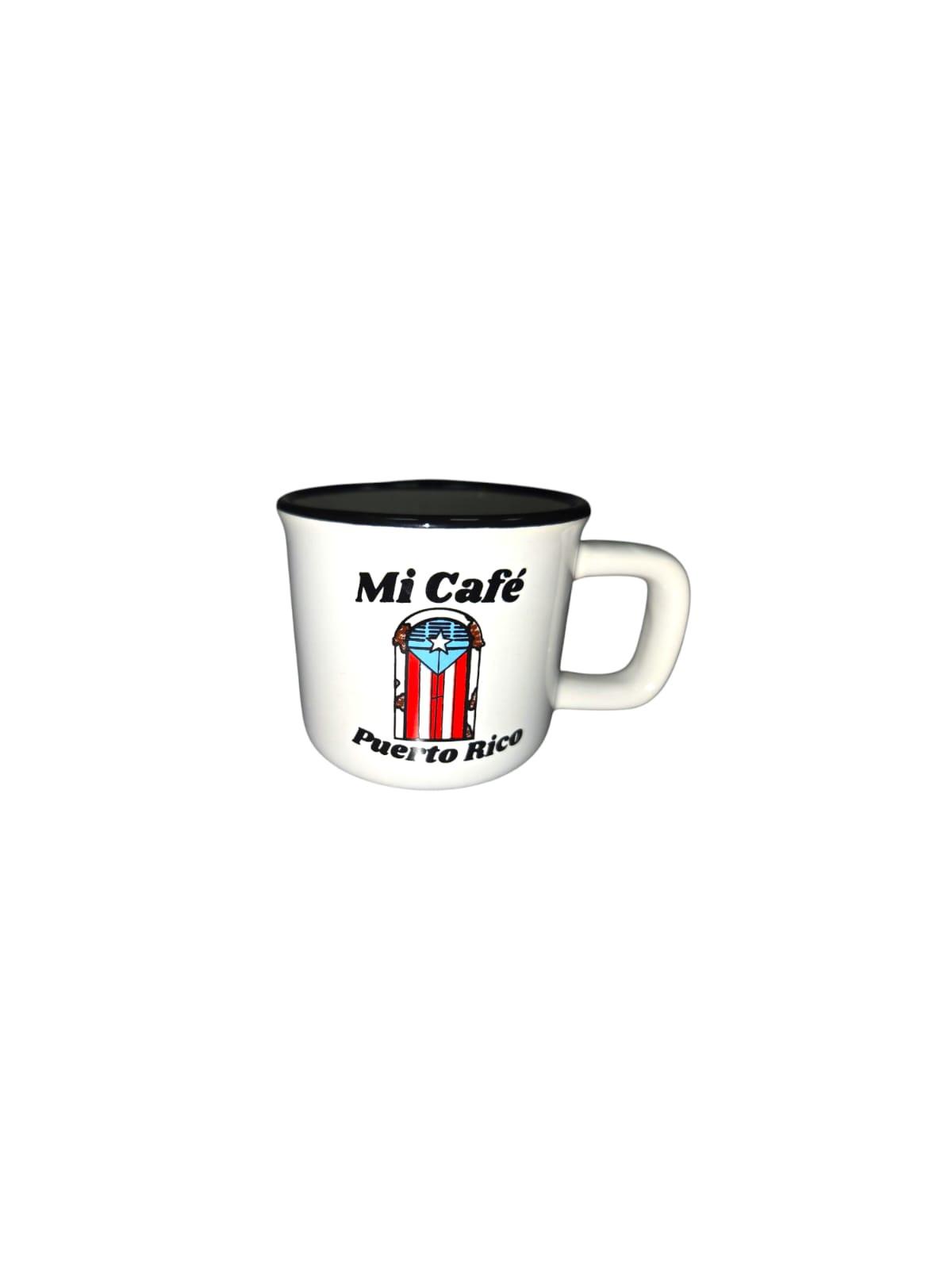 Souvenir de Puerto Rico- Tazas en Cerámica
