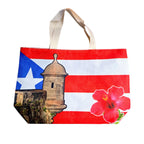 Souvenir de Puerto Rico – Bulto Playa con Diseño Boricua