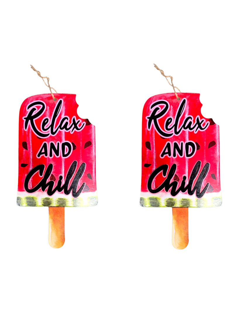 Hello Summer Fun! MDF Hanging Décor