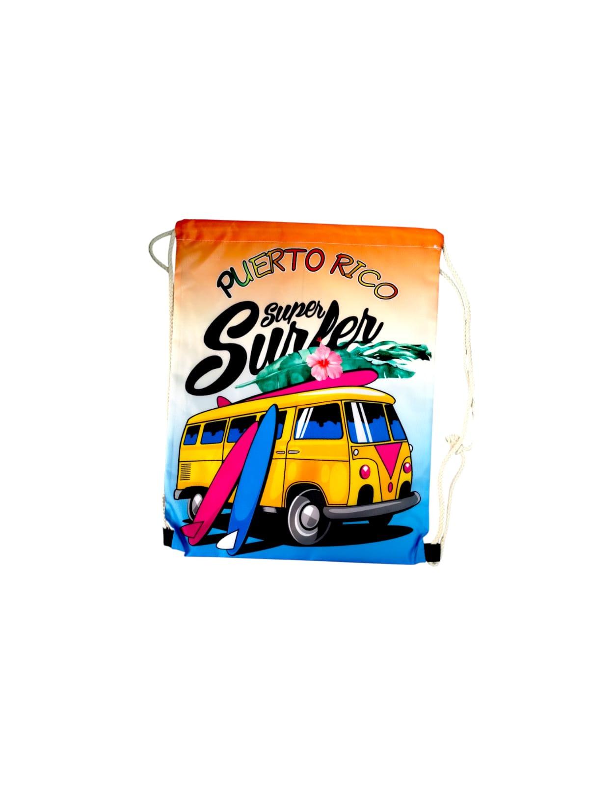 Souvenirs de Puerto Rico- Drawstring Bag