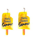 Hello Summer Fun! MDF Hanging Décor