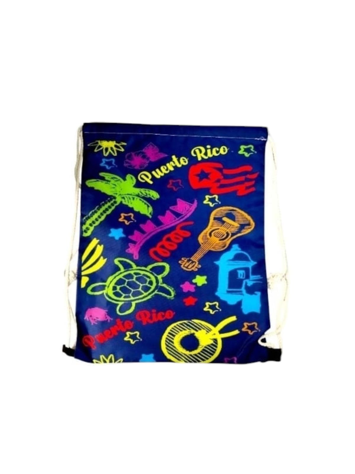 Souvenirs de Puerto Rico- Drawstring Bag