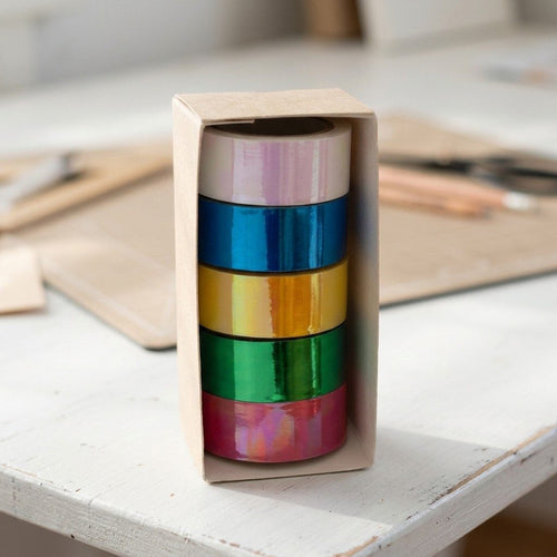 Decor Tape 5pcs/3m- Colores Completos