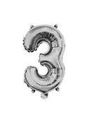 AW- Globo Metálico Plata 34"IN