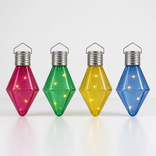 1 Pc Solar LED Christmas Hanging Light | 4 Colores