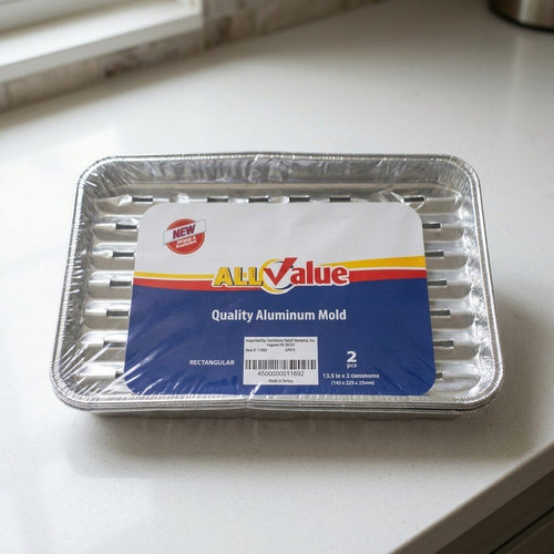 All Value- 2pcs Moldes de Aluminio de Alta Calidad