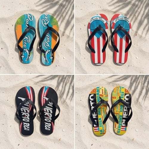 Souvenir de Puerto Rico - Sandalia de Hombres (Flip Flops)