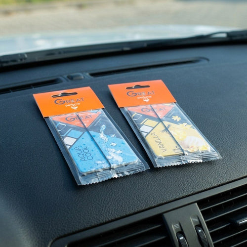 Ambientador para Auto Colgante – 6 Fragancias Duraderas – Ambientador para el carro en 6 fragancias