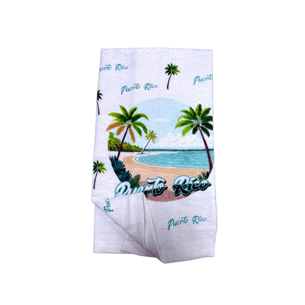 Souvenir de Puerto Rico- Toalla de Cocina