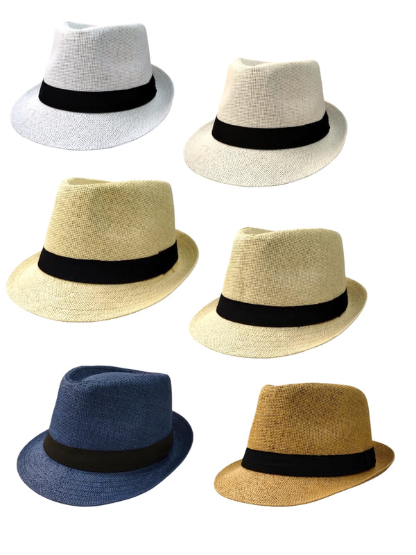 Sombreros/Fedoras para Caballeros Cinta Negra
