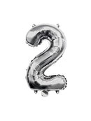 AW- Globo Metálico Plata 34"IN