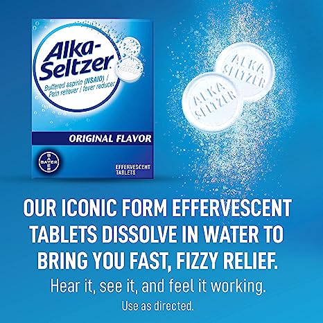 Alka Seltzer Original w/ Aspirin (2 Tablets)