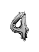 AW- Globo Metálico Plata 34"IN