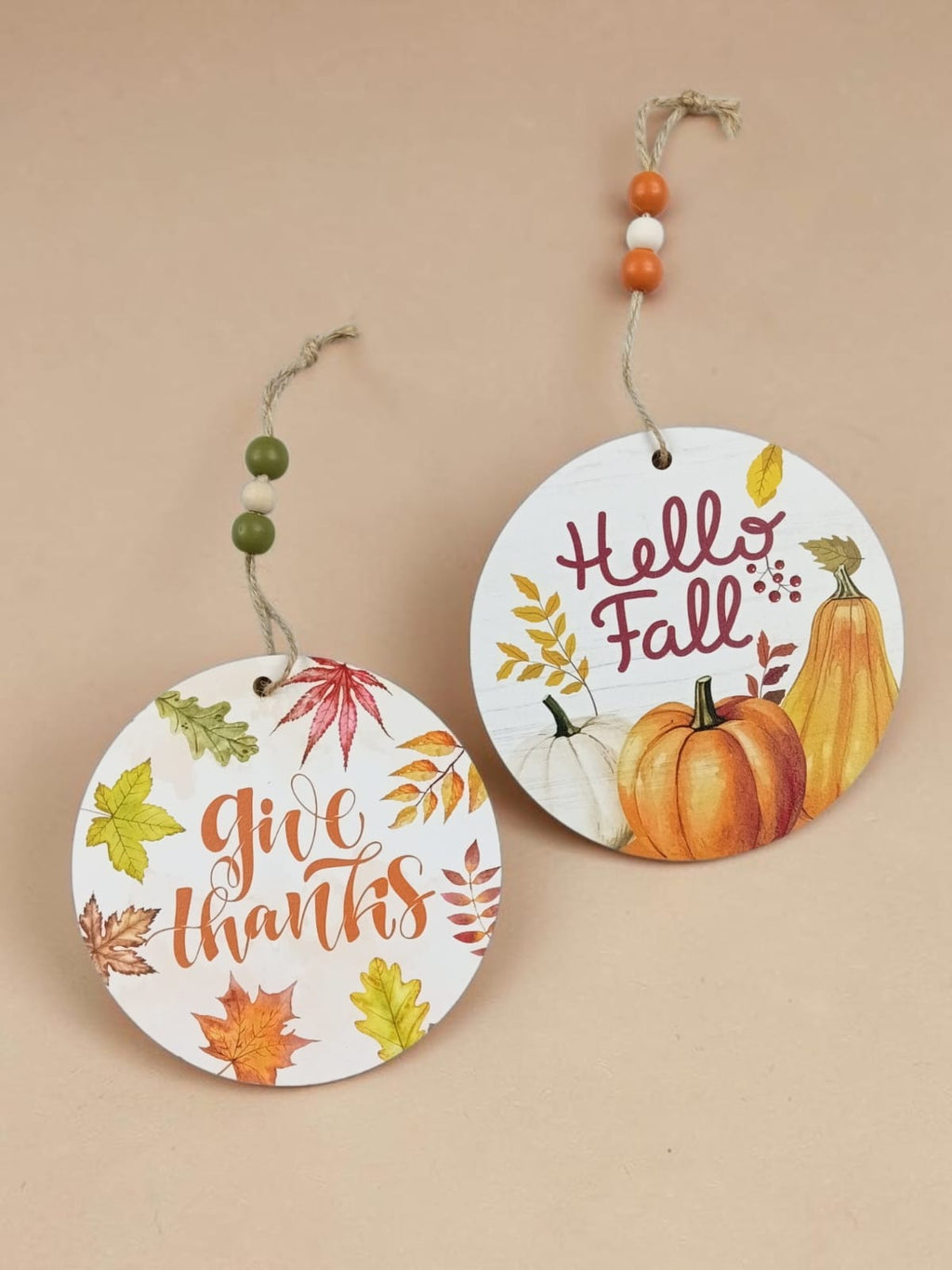 Otoño - Placa Decorativa Redonda