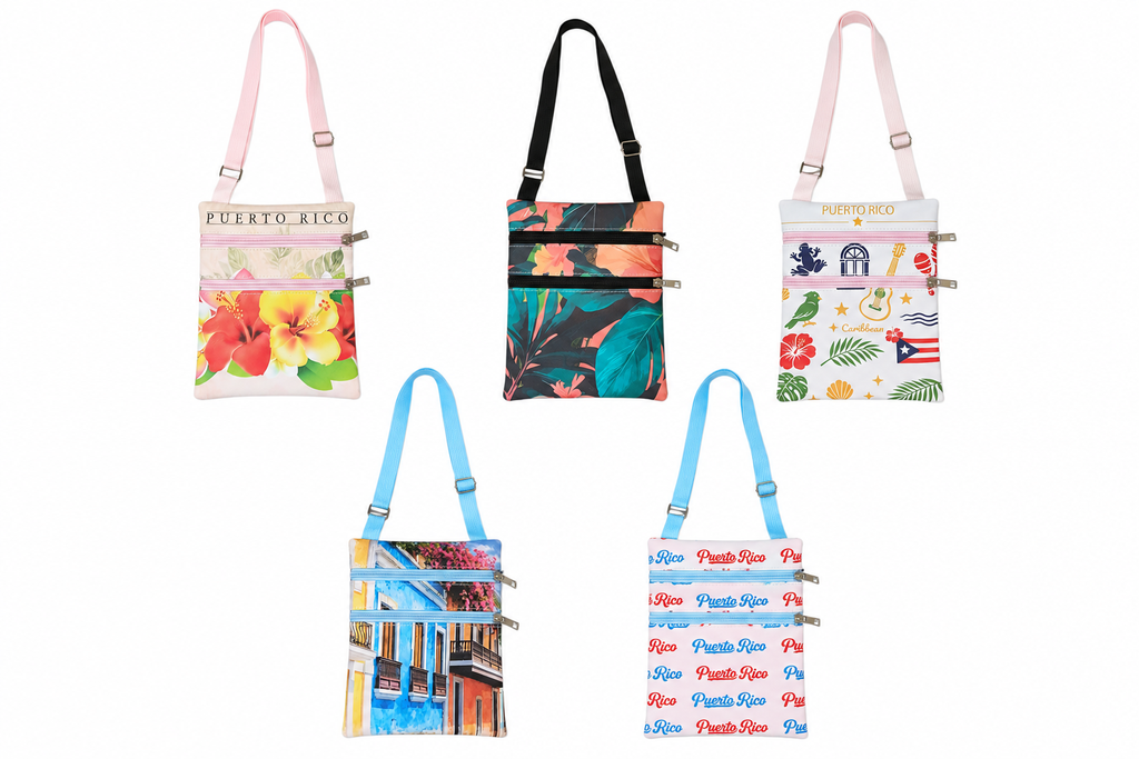 Souvenir - Puerto Rico Crossbody Mini Bag | 4 Estilos