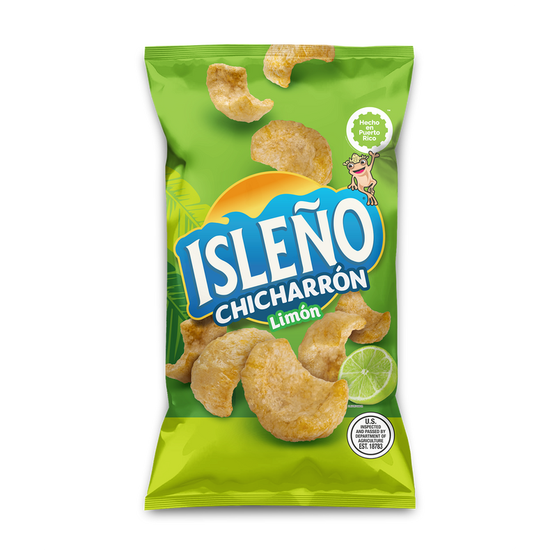 Frito Lay  Isleño Chicharrón Limon 3.4oz