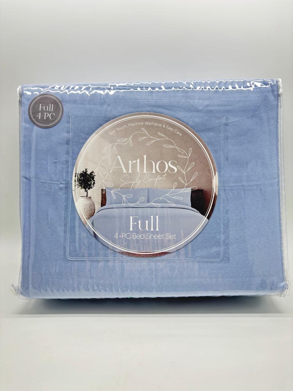 Full Color 4PC Bed Sheet Set - Full Size (colores a escoger)