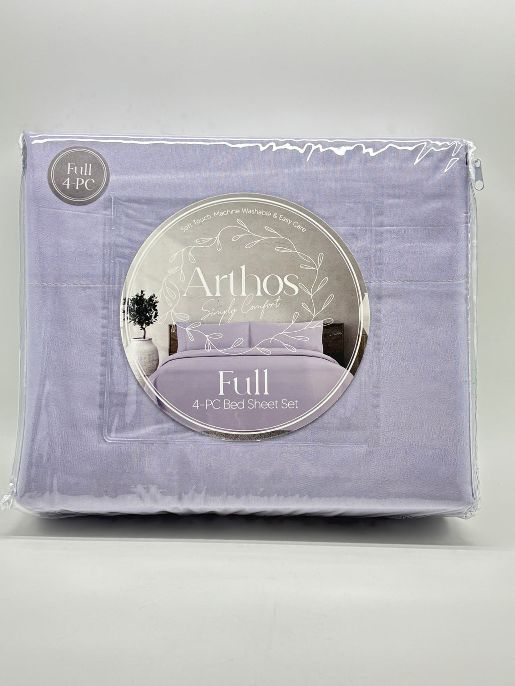 Full Color 4PC Bed Sheet Set - Full Size (colores a escoger)