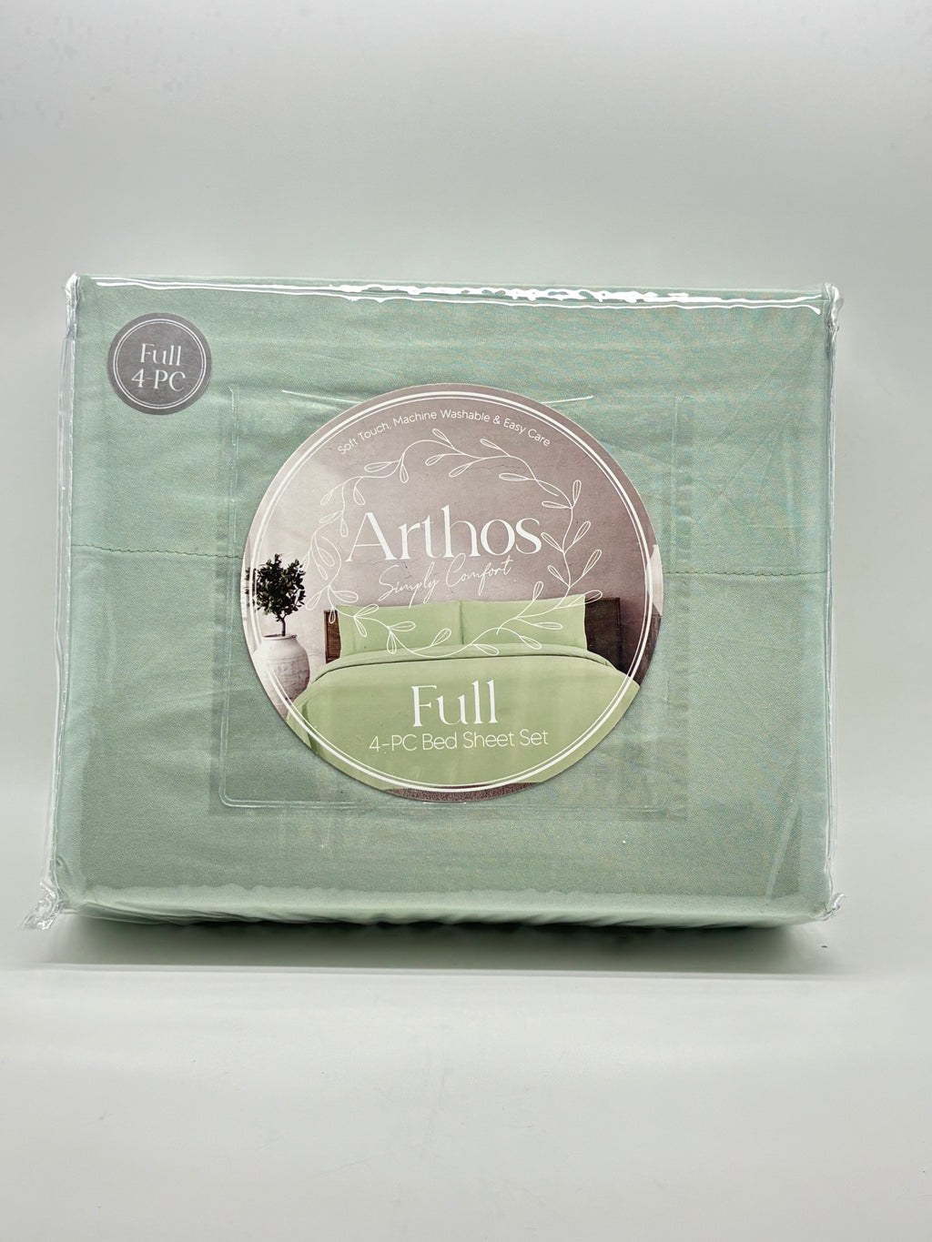 Full Color 4PC Bed Sheet Set - Full Size (colores a escoger)