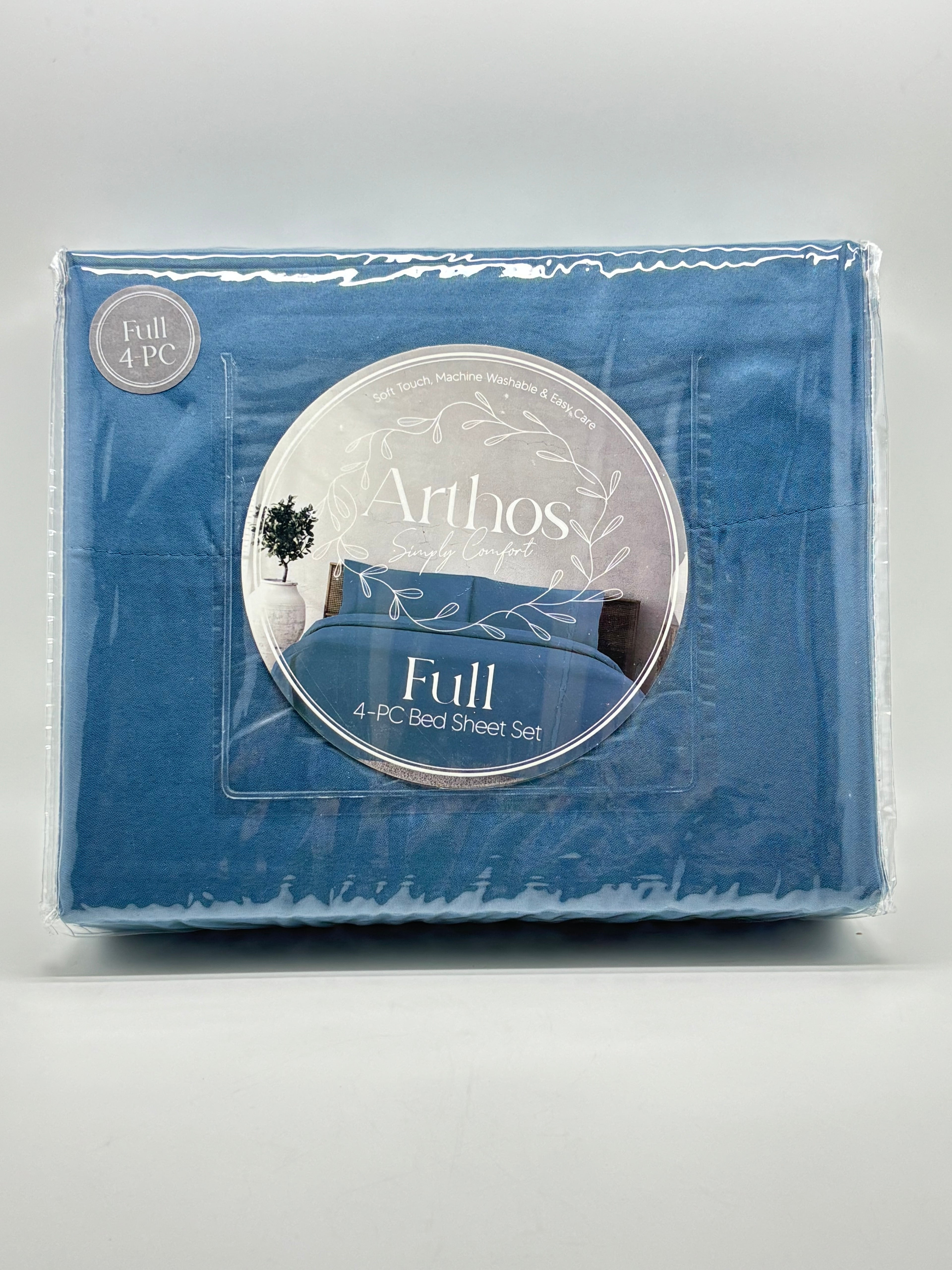 Full Color 4PC Bed Sheet Set - Full Size (colores a escoger)