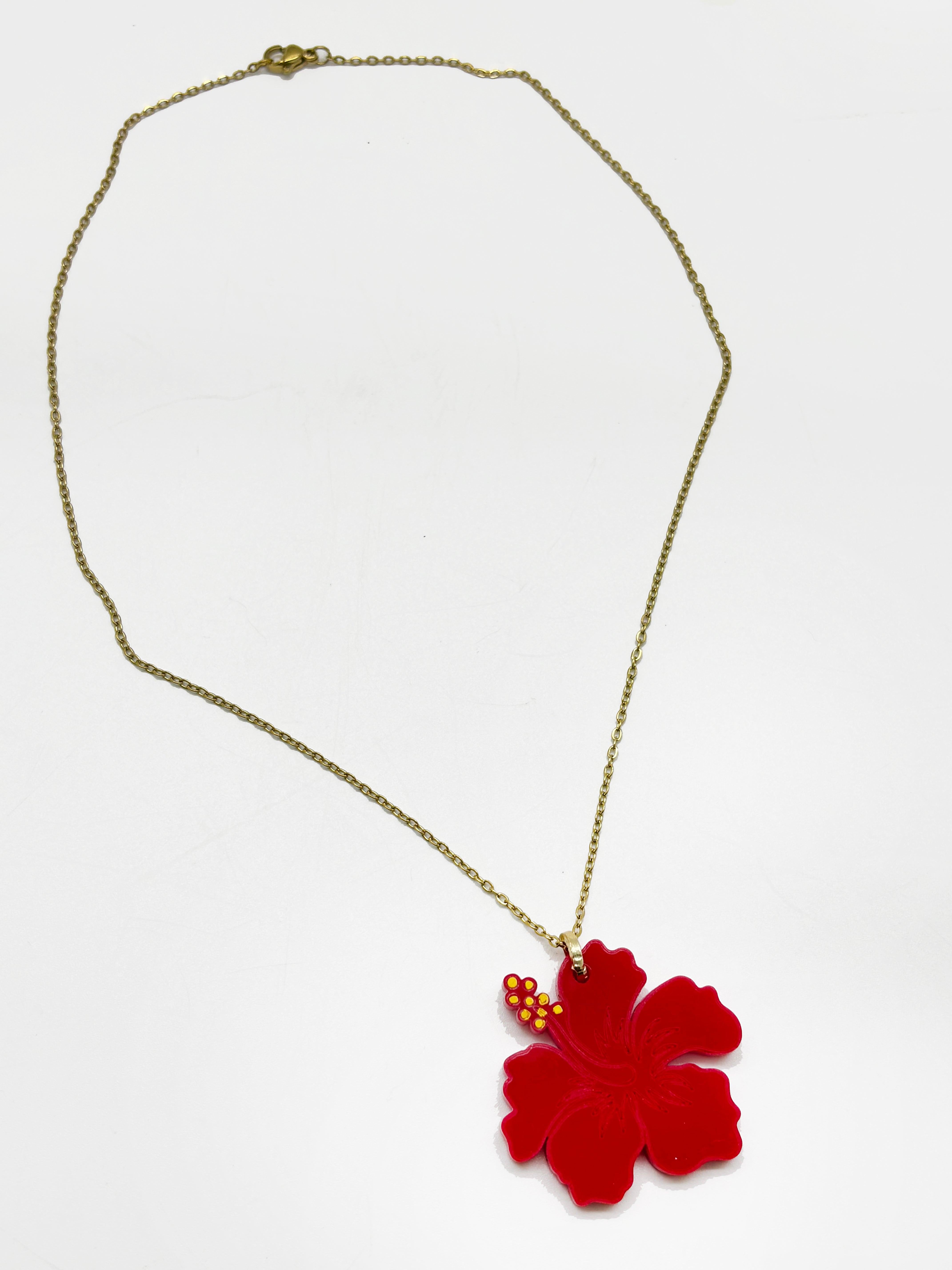 Artesanía de Puerto Rico-  Cadena souvenir amapola (colores a escoger)