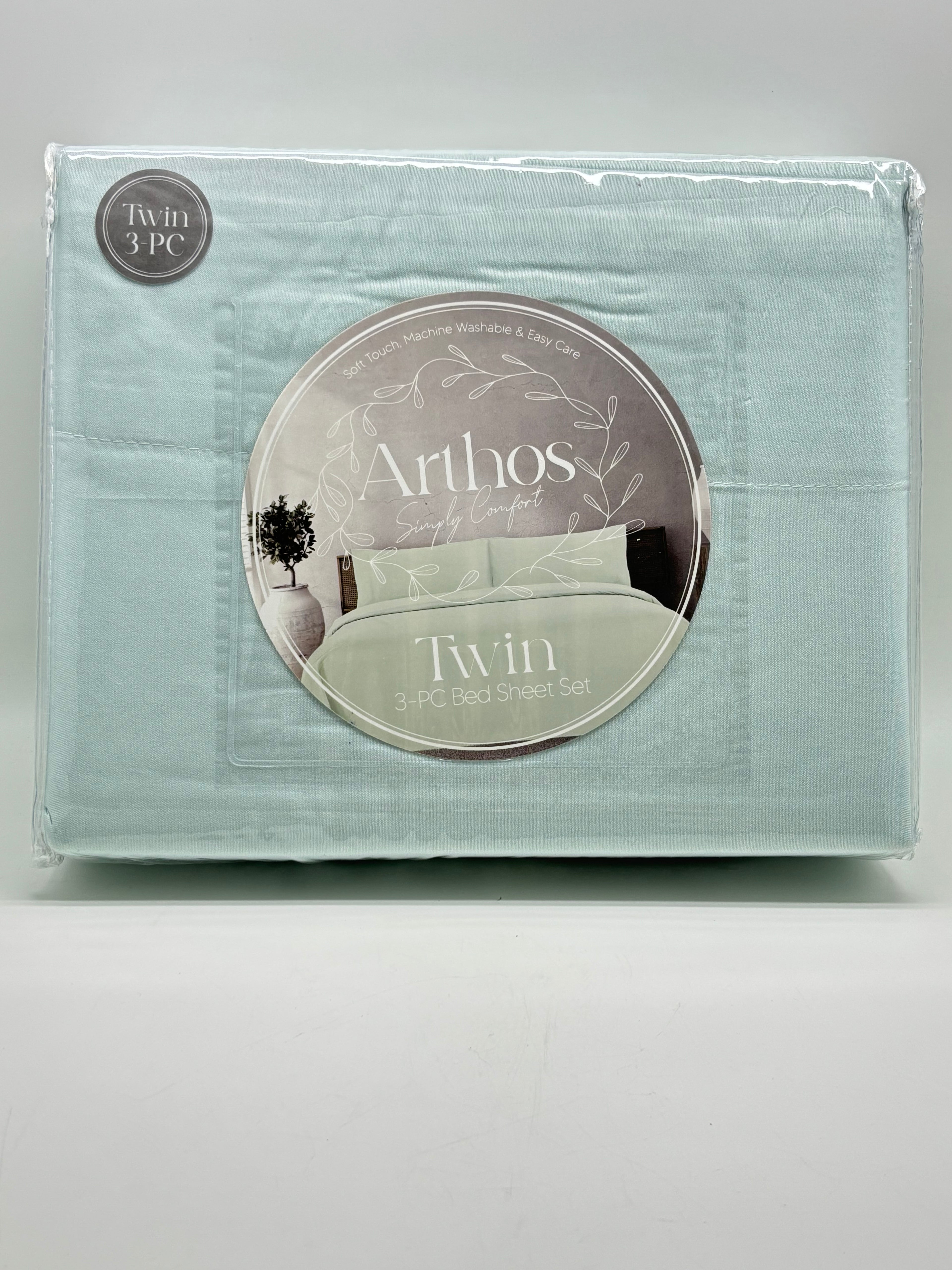 Twin Color 4PC Bed Sheet Set - Twin Size (colores a escoger)