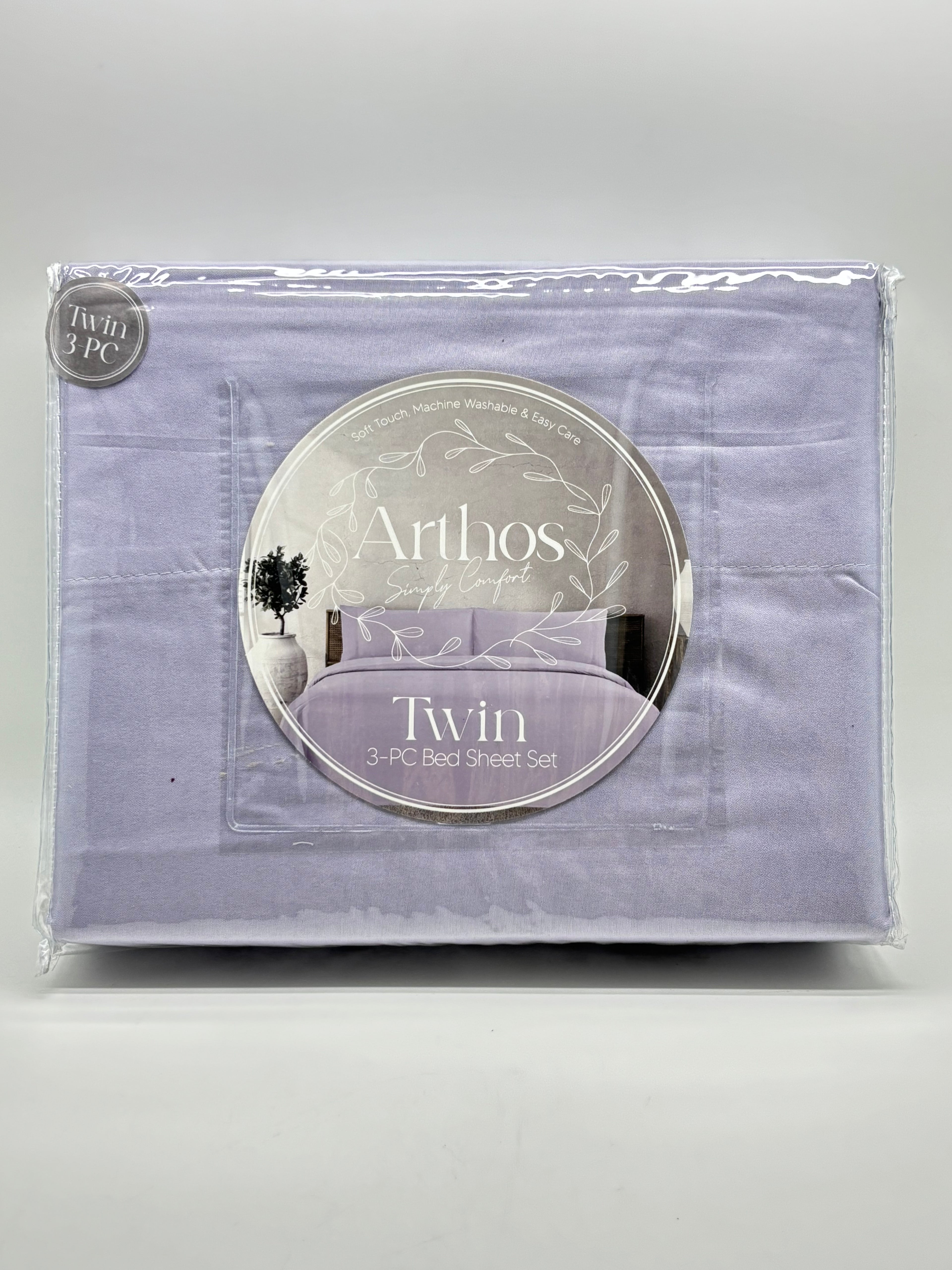 Twin Color 4PC Bed Sheet Set - Twin Size (colores a escoger)