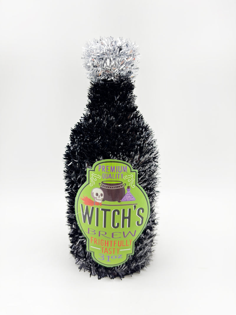 Halloween-  Botellas de decoración para mesa 6.25" (colores a escoger)