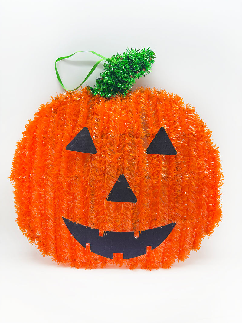 Halloween-  Decoración de calabaza clásica, para colgar 10.5"