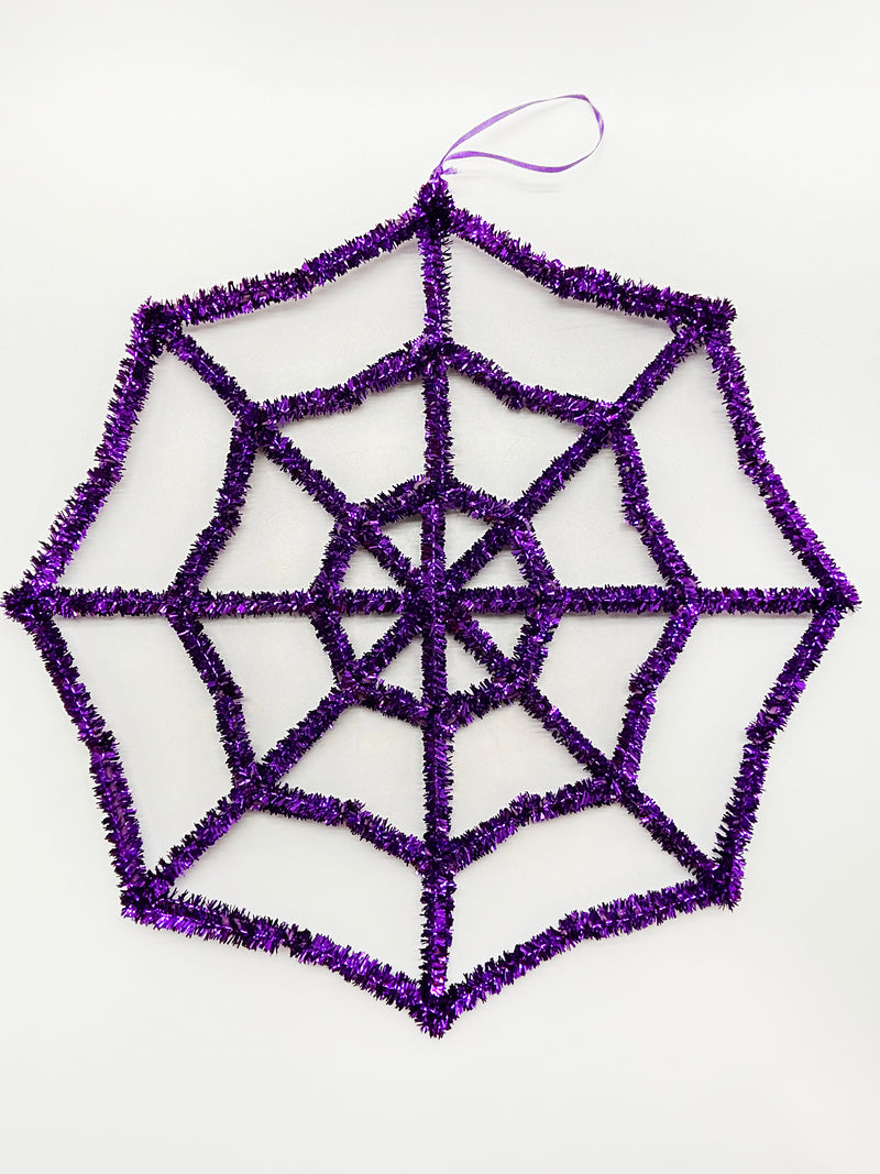 Halloween- Telarañas para colgar 16" (colores a escoger)