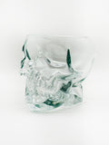 Halloween- Envase de calavera en cristal (color a escoger)