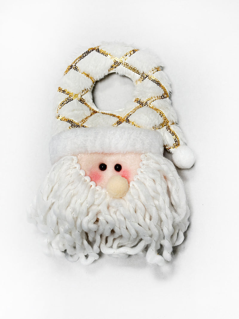 Navidad - Decoración dorada 8"x5" (estilo a escoger)