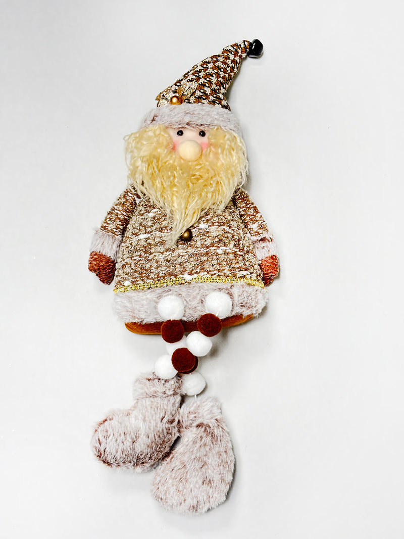 Navidad - Decoración de peluche para mesa 19"x6" (estilo a escoger)