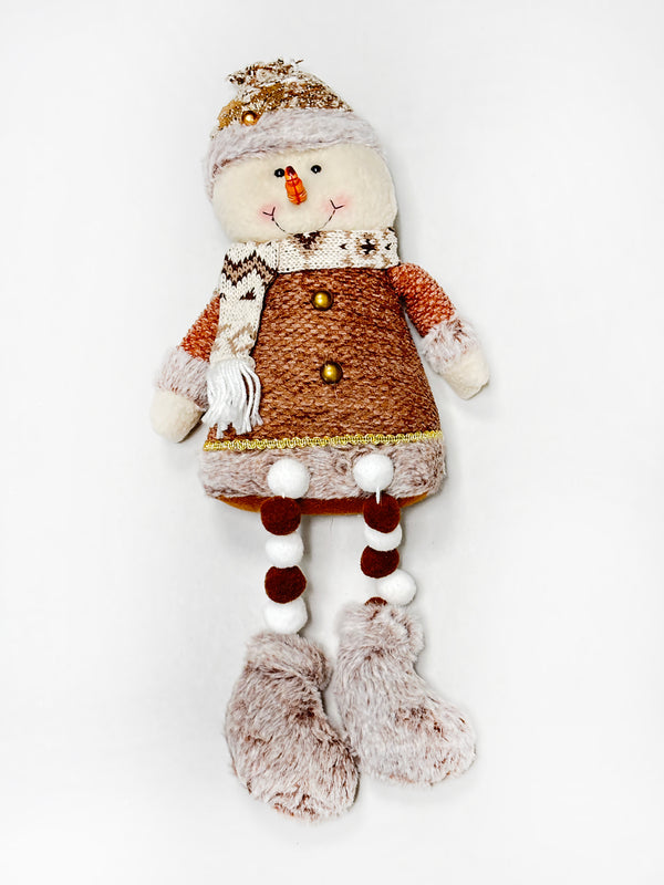 Navidad - Decoración de peluche para mesa 19"x6" (estilo a escoger)