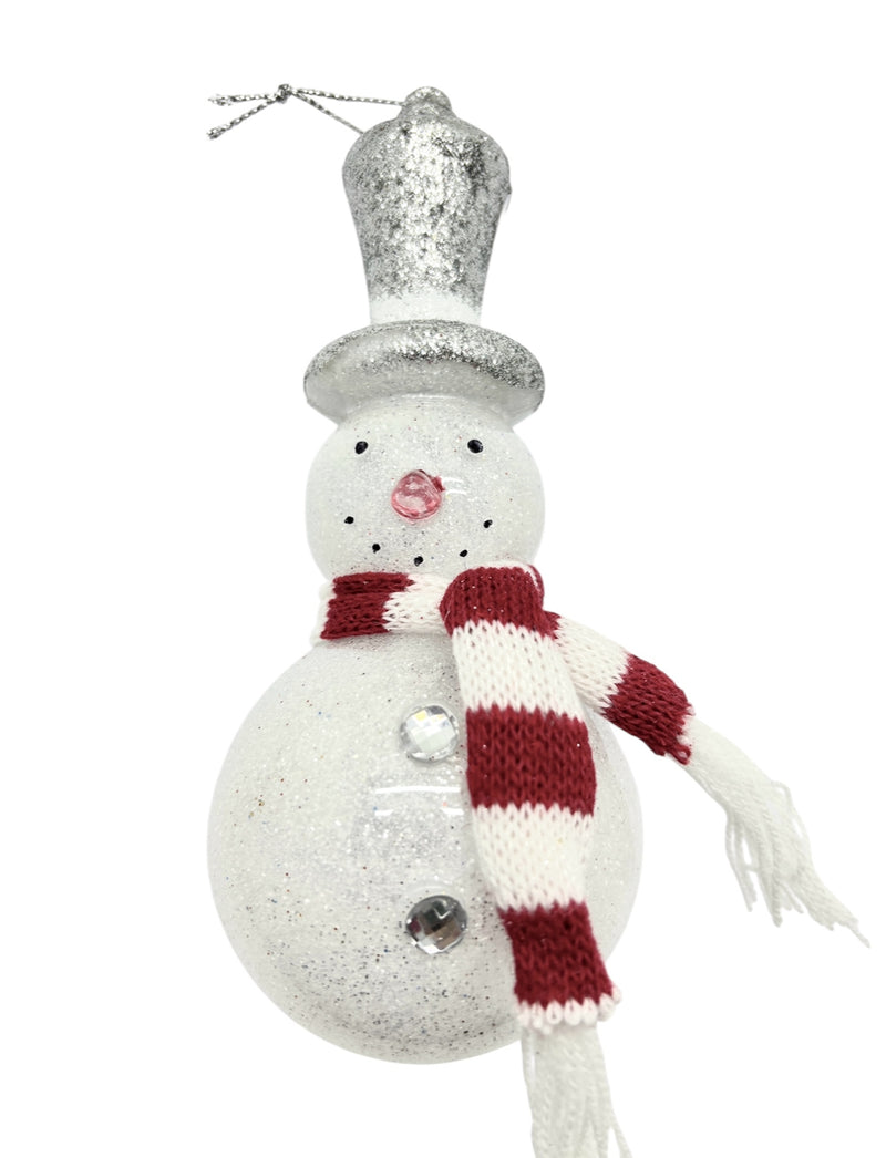 Navidad - Ornamento muñeco de nieve (estilo a escoger)