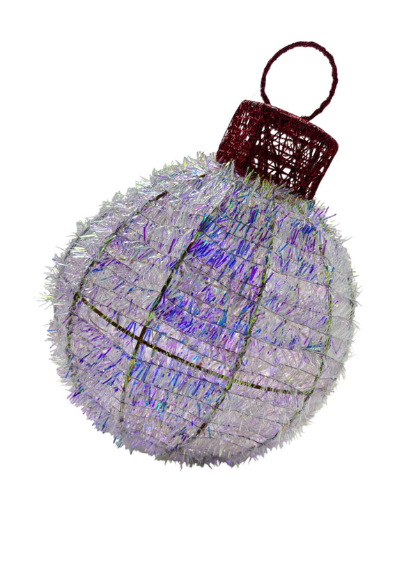 Navidad - Esfera con luces led 20cmx28cm